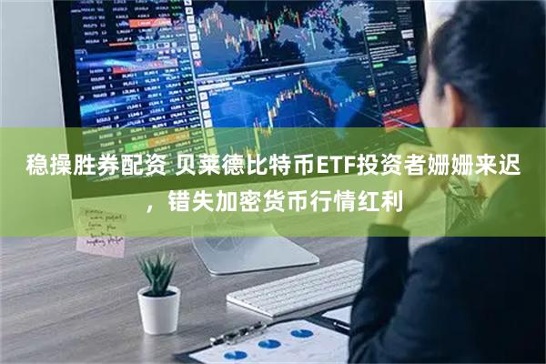 稳操胜券配资 贝莱德比特币ETF投资者姗姗来迟，错失加密货币行情红利